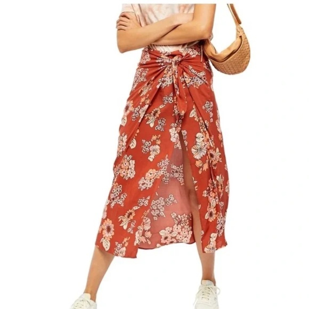 Free People Wrap Skirt